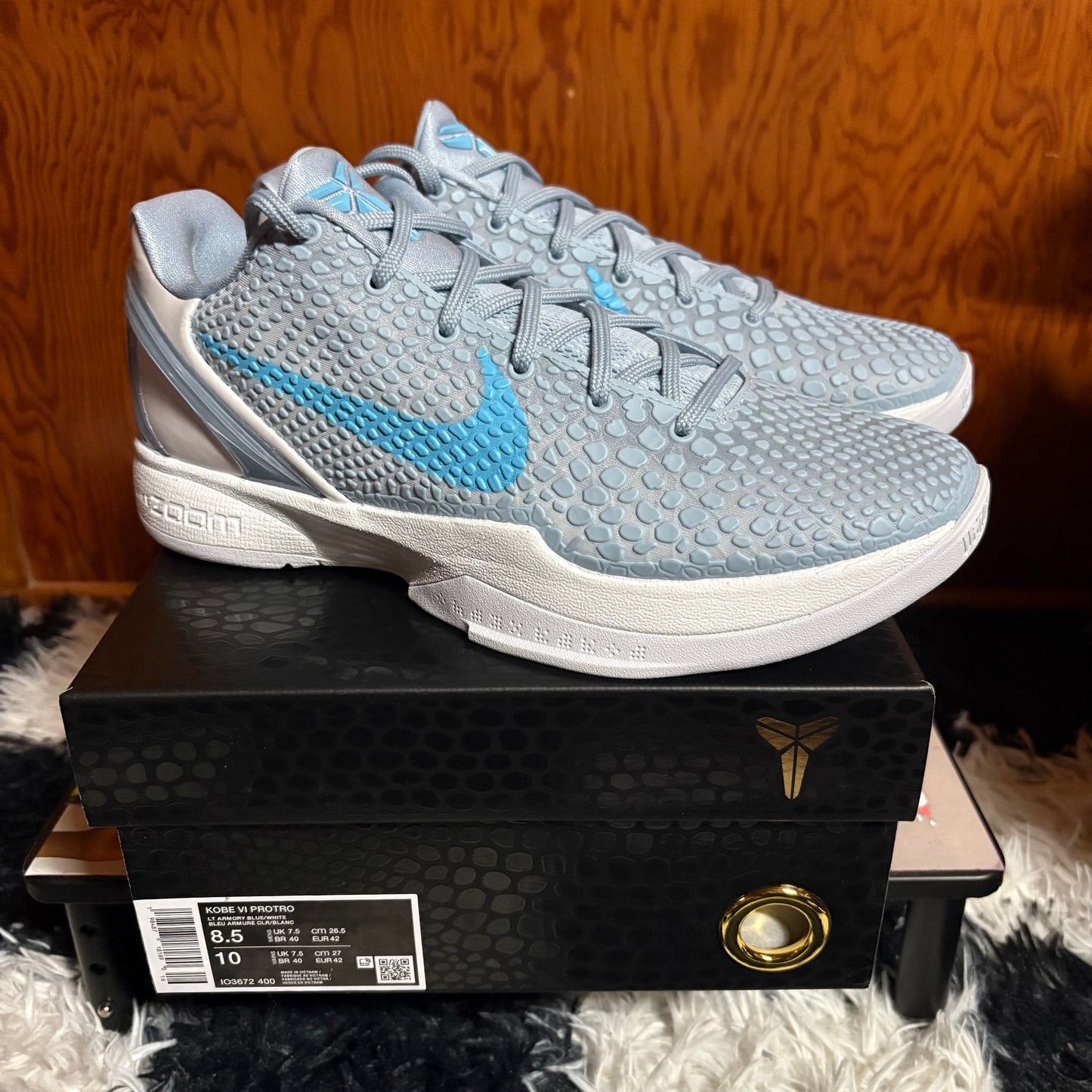 Nike Kobe 6 Protro Caitlin Clark Size 8.5